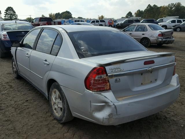 1G1ZT52835F253356 - 2005 CHEVROLET MALIBU LS SILVER photo 3