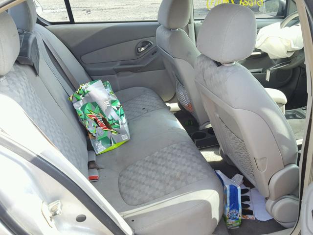 1G1ZT52835F253356 - 2005 CHEVROLET MALIBU LS SILVER photo 6