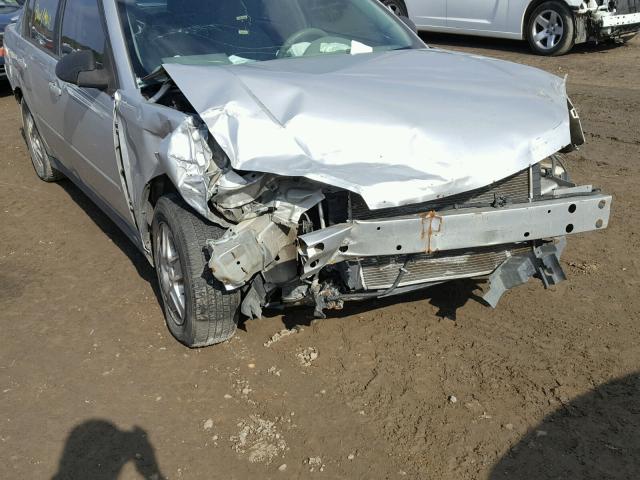 1G1ZT52835F253356 - 2005 CHEVROLET MALIBU LS SILVER photo 9