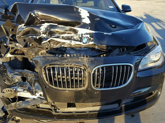 WBAYE8C59FD781657 - 2015 BMW 750 LI أسود صورة 7