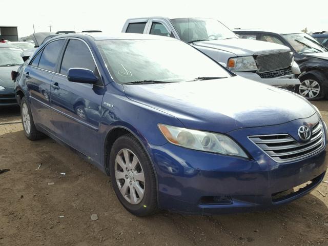 4T1BB46K19U086018 - 2009 TOYOTA CAMRY BLUE photo 1