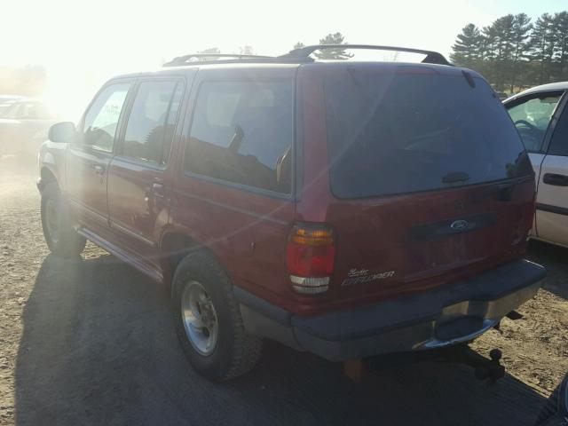 1FMZU34XXWUC95965 - 1998 FORD EXPLORER RED photo 3