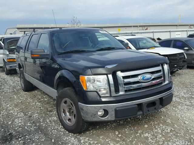 1FTPW12V89FA96823 - 2009 FORD F150 BLUE photo 1