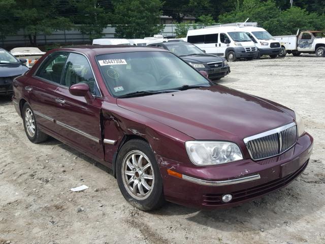 KMHFU45E74A313469 - 2004 HYUNDAI XG 350 RED photo 1