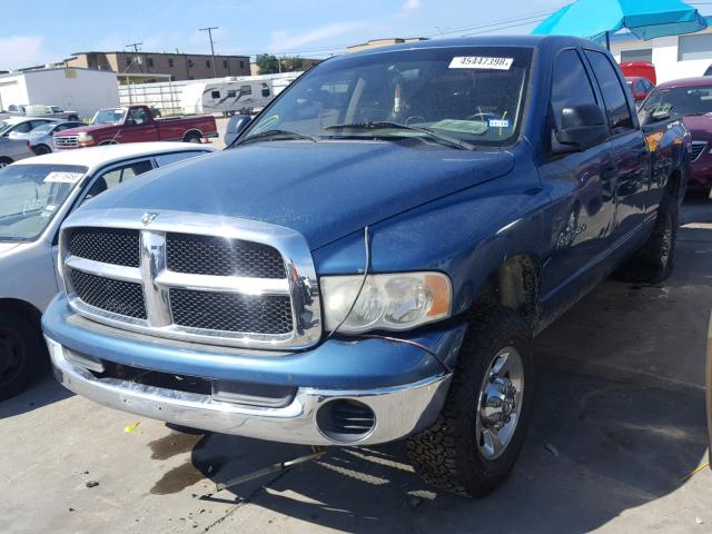 3D7KR28C35G708115 - 2005 DODGE RAM 2500 S Mavi foto 2