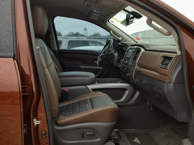 1N6AA1F27HN528274 - 2017 NISSAN TITAN XD S BROWN photo 5