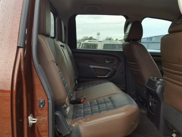 1N6AA1F27HN528274 - 2017 NISSAN TITAN XD S BROWN photo 6