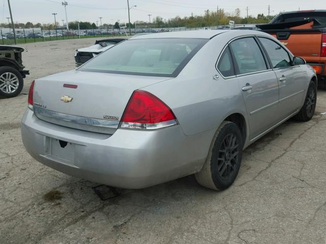 2G1WB58N289113881 - 2008 CHEVROLET IMPALA GRAY photo 4