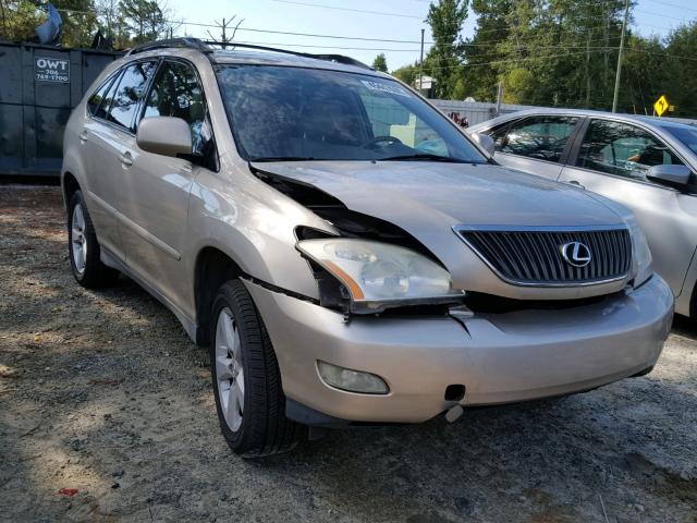 2T2GK31U87C011240 - 2007 LEXUS RX350 GOLD photo 1