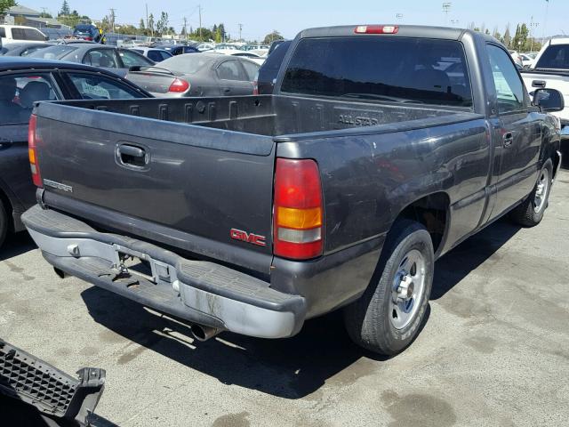 1GTEC14WX1Z153788 - 2001 GMC NEW SIERRA GRAY photo 4