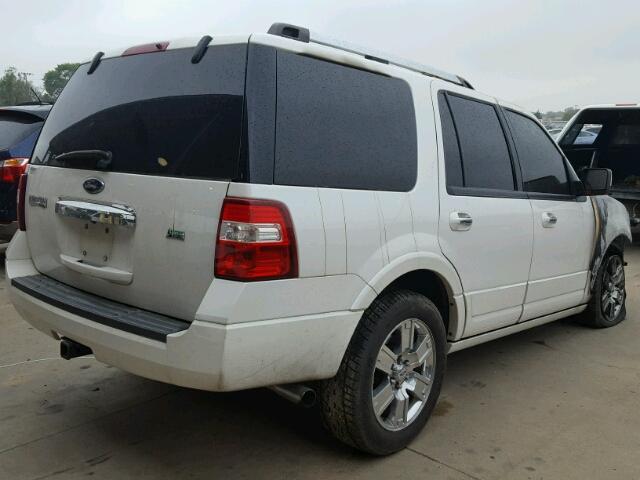 1FMJU1K57AEB54941 - 2010 FORD EXPEDITION WHITE photo 4