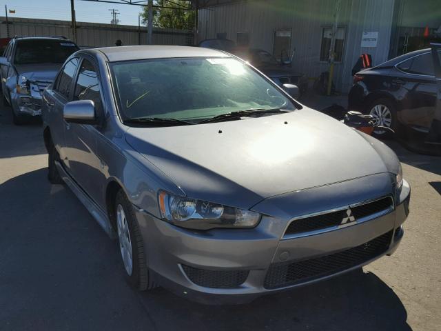 JA32U2FUXDU009708 - 2013 MITSUBISHI LANCER GRAY photo 1