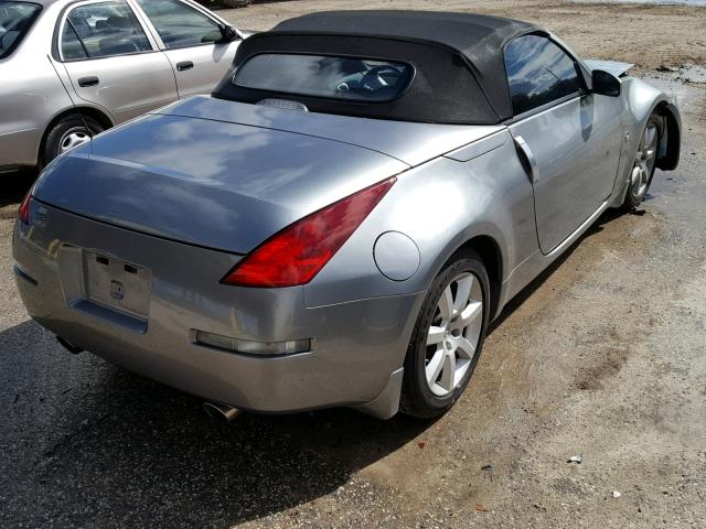 JN1AZ36A05M755101 - 2005 NISSAN 350Z ROADS GRAY photo 4