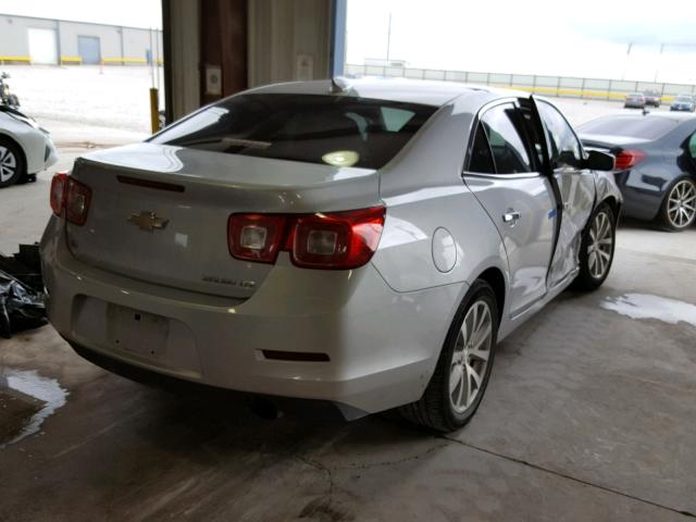 1G11E5SA4GF137287 - 2016 CHEVROLET MALIBU LIM SILVER photo 4