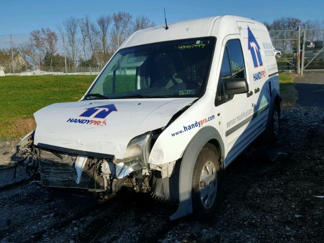 NM0LS7BN6AT019948 - 2010 FORD TRANSIT CO WHITE photo 2