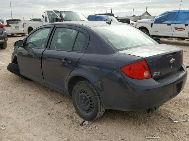 1G1AS58H797172867 - 2009 CHEVROLET COBALT LS CHARCOAL photo 3