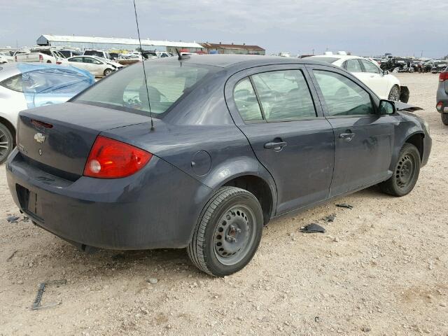 1G1AS58H797172867 - 2009 CHEVROLET COBALT LS CHARCOAL photo 4