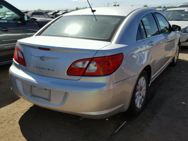 1C3LC46KX8N218549 - 2008 CHRYSLER SEBRING LX SILVER photo 4