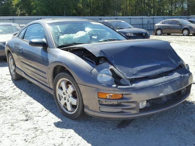 4A3AC84H92E016484 - 2002 MITSUBISHI ECLIPSE GT CHARCOAL photo 1