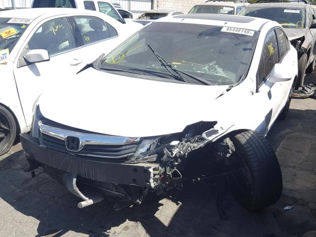 19XFB2F95CE300019 - 2012 HONDA CIVIC EXL Ağ foto 2