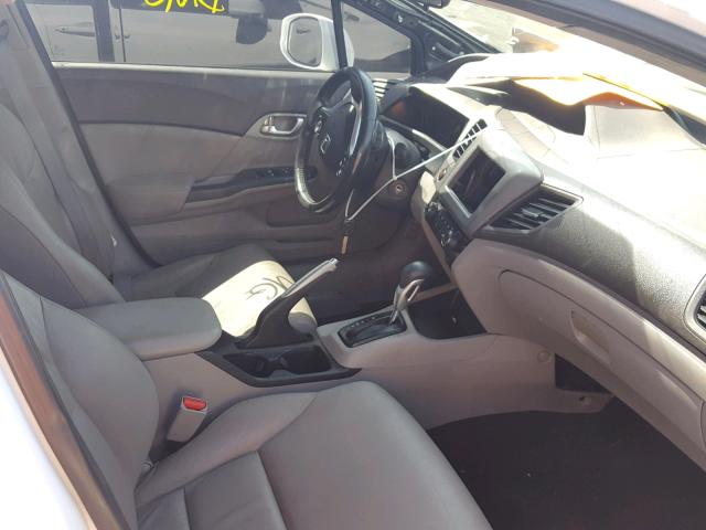 19XFB2F95CE300019 - 2012 HONDA CIVIC EXL Ağ foto 5