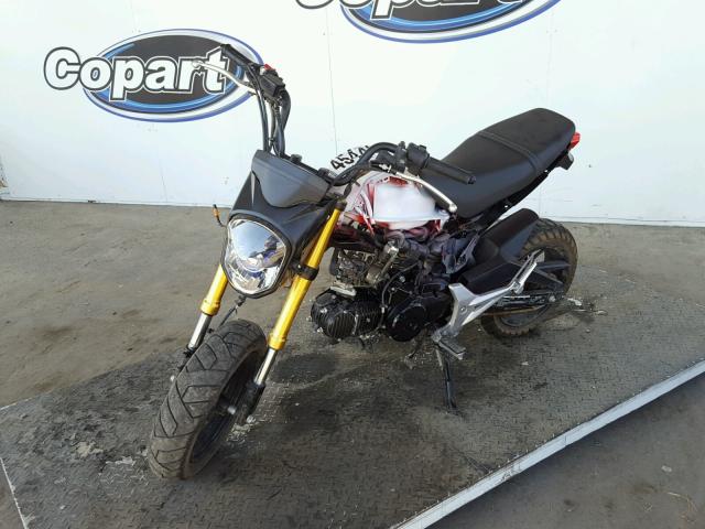 MLHJC6116F5109657 - 2015 HONDA GROM 125 WHITE photo 2