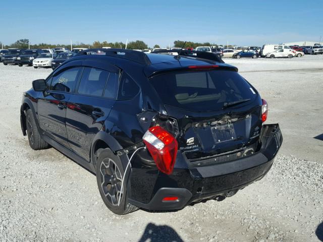 JF2GPAGC4EH312722 - 2014 SUBARU XV CROSSTR BLACK photo 3