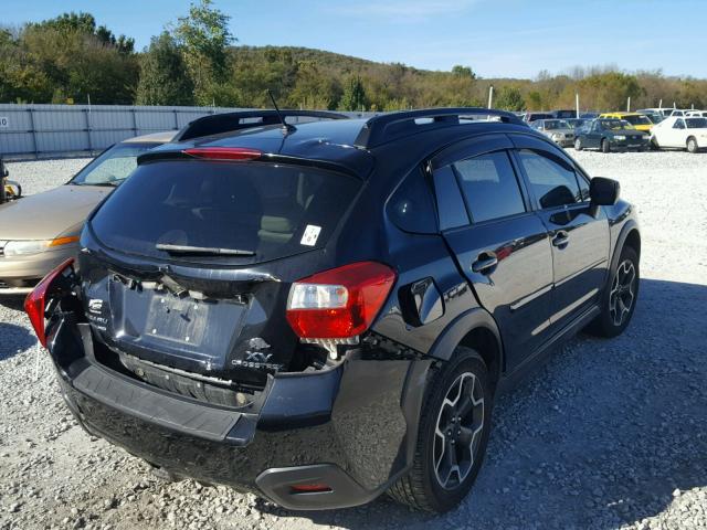 JF2GPAGC4EH312722 - 2014 SUBARU XV CROSSTR BLACK photo 4