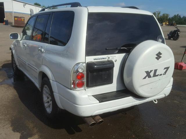 JS3TX92V124124930 - 2002 SUZUKI XL7 PLUS WHITE photo 3