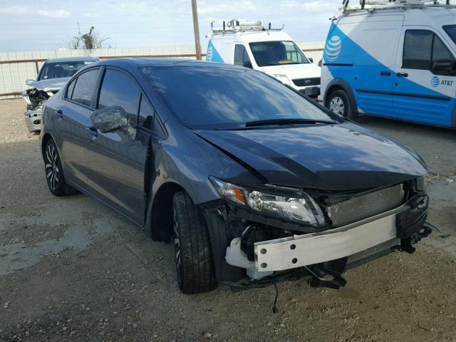 2HGFB2F95FH524191 - 2015 HONDA CIVIC EXL 石墨色 照片 1