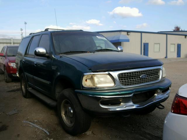 1FMPU18L7WLA80004 - 1998 FORD EXPEDITION GREEN photo 1