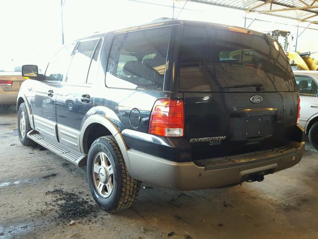 1FMEU17W73LC46472 - 2003 FORD EXPEDITION BLACK photo 3