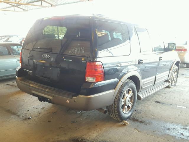 1FMEU17W73LC46472 - 2003 FORD EXPEDITION BLACK photo 4