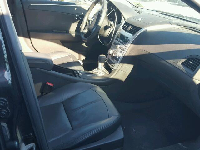 1G1ZC5E06CF382808 - 2012 CHEVROLET MALIBU 1LT BLACK photo 5