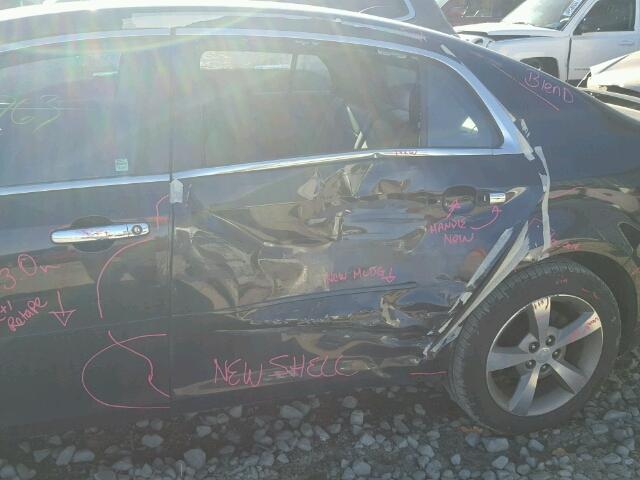 1G1ZC5E06CF382808 - 2012 CHEVROLET MALIBU 1LT BLACK photo 9
