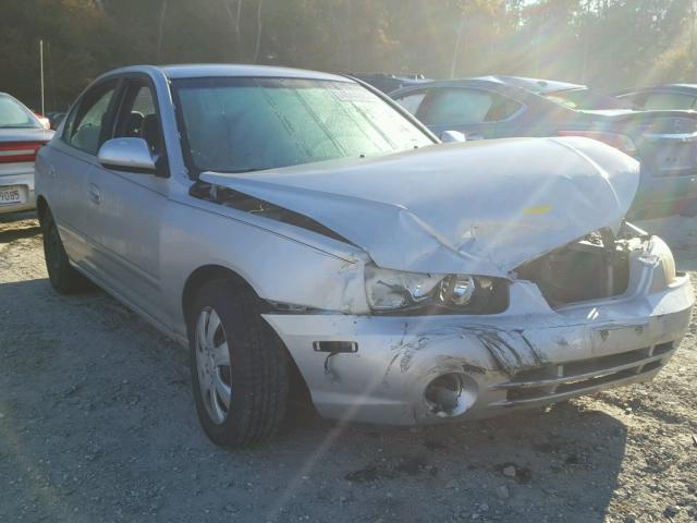 KMHDN45D92U310662 - 2002 HYUNDAI ELANTRA GL SILVER photo 1