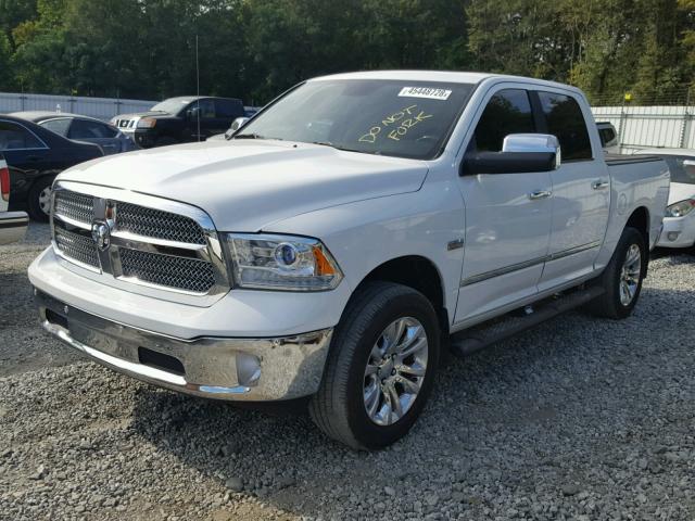 1C6RR7PT6ES388912 - 2014 RAM 1500 LONGH WHITE photo 2