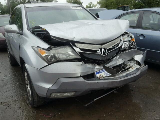 2HNYD28277H540230 - 2007 ACURA MDX SILVER photo 1