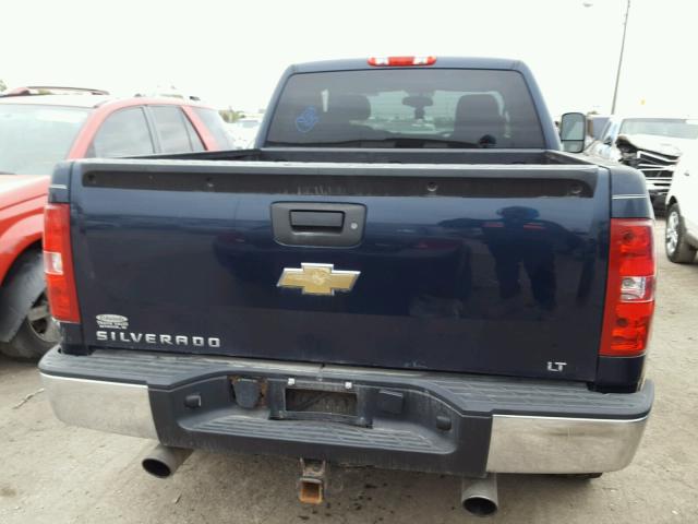 2GCEK19J281258909 - 2008 CHEVROLET SILVERADO BLACK photo 6