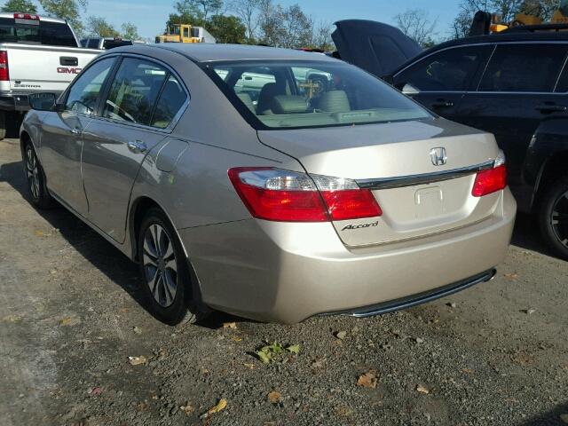 1HGCR2F35FA162985 - 2015 HONDA ACCORD GOLD photo 3