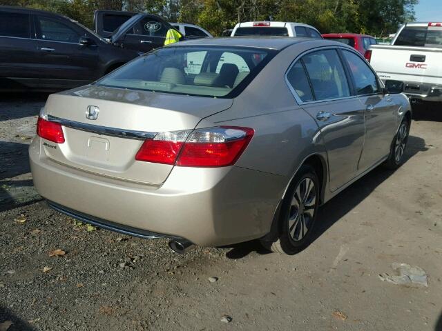 1HGCR2F35FA162985 - 2015 HONDA ACCORD GOLD photo 4