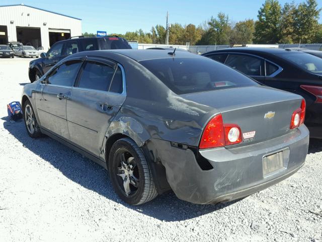 1G1ZG57B894250737 - 2009 CHEVROLET MALIBU LS GRAY photo 3