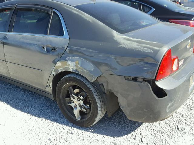1G1ZG57B894250737 - 2009 CHEVROLET MALIBU LS GRAY photo 9
