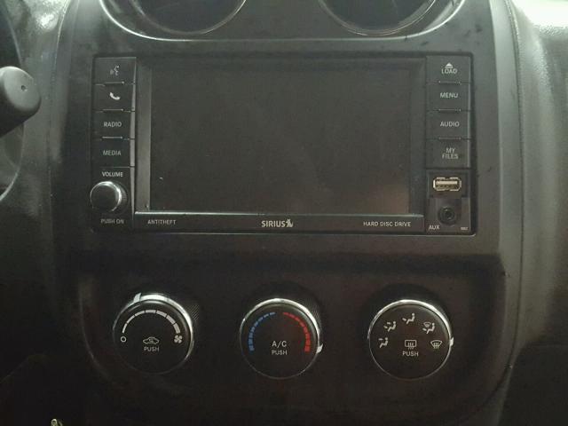 1C4NJDBB5GD506239 - 2016 JEEP COMPASS SP BURGUNDY photo 9