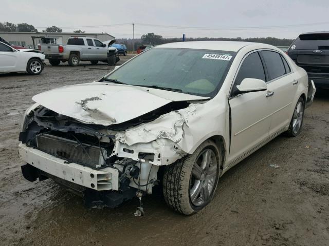 1G1ZC5E02CF276033 - 2012 CHEVROLET MALIBU 1LT WHITE photo 2