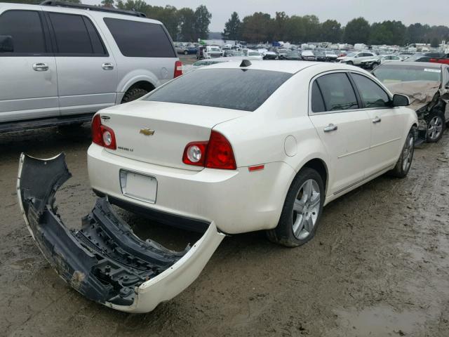 1G1ZC5E02CF276033 - 2012 CHEVROLET MALIBU 1LT WHITE photo 4