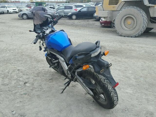 JKALEEA118A026352 - 2008 KAWASAKI KLE650 A BLUE photo 3