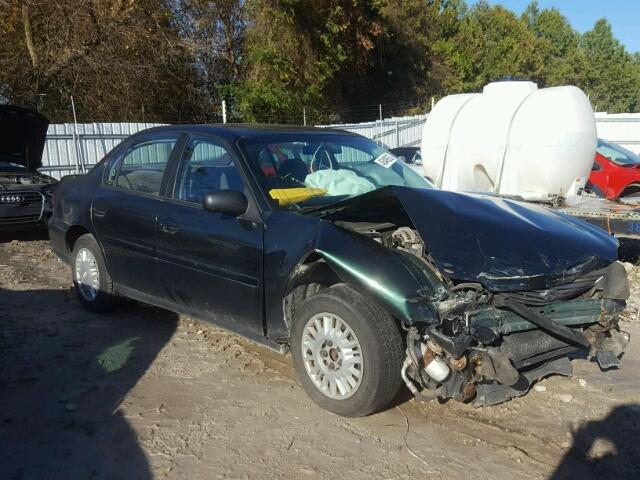 1G1ND52J22M576156 - 2002 CHEVROLET MALIBU GREEN photo 1