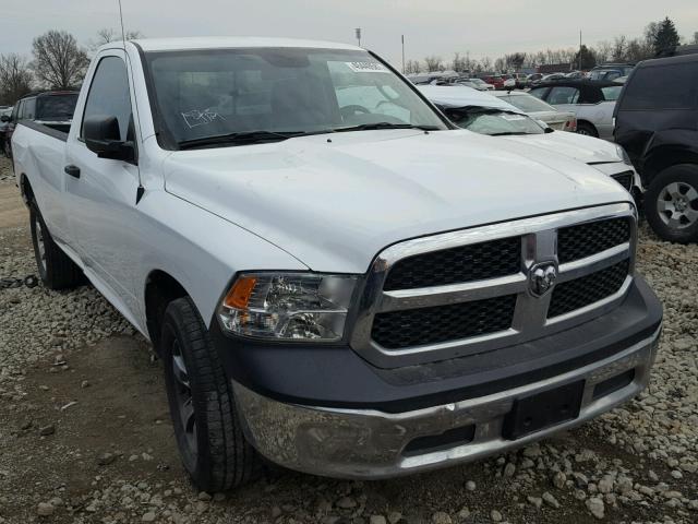 3C6JR6DG8GG376205 - 2016 RAM 1500 ST WHITE photo 1