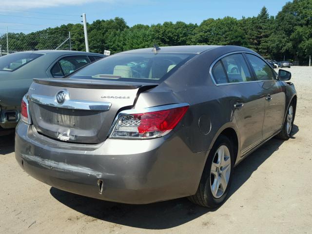 1G4GA5EC5BF126099 - 2011 BUICK LACROSSE C BROWN photo 4